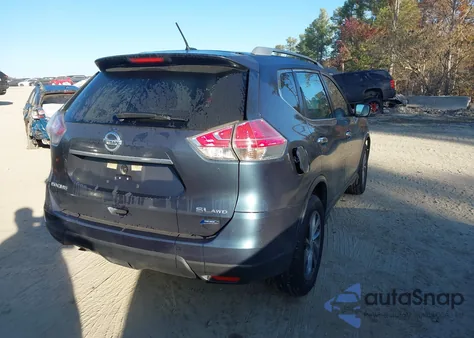 2014 Nissan Rogue Sl z USA, uszkodzony, nr VIN 5N1AT2MV8EC772521